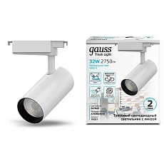 Трековый светодиодный светильник Gauss Track Light Led TR087 4