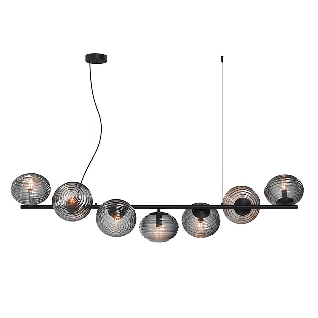 Подвесная люстра Maytoni Reels MOD268PL-07B изображение Подвесная люстра Maytoni Reels MOD268PL-07B Фото №