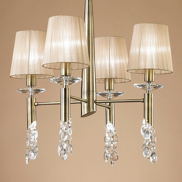 Подвесная люстра Mantra Tiffany Bronze 3872 Фото № 3