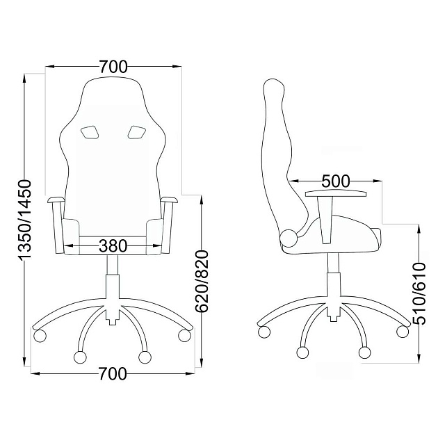 Игровое кресло AksHome Viking красный, экокожа 73348 изображение 2 Игровое кресло AksHome Viking красный, экокожа 73348 Фото № 2