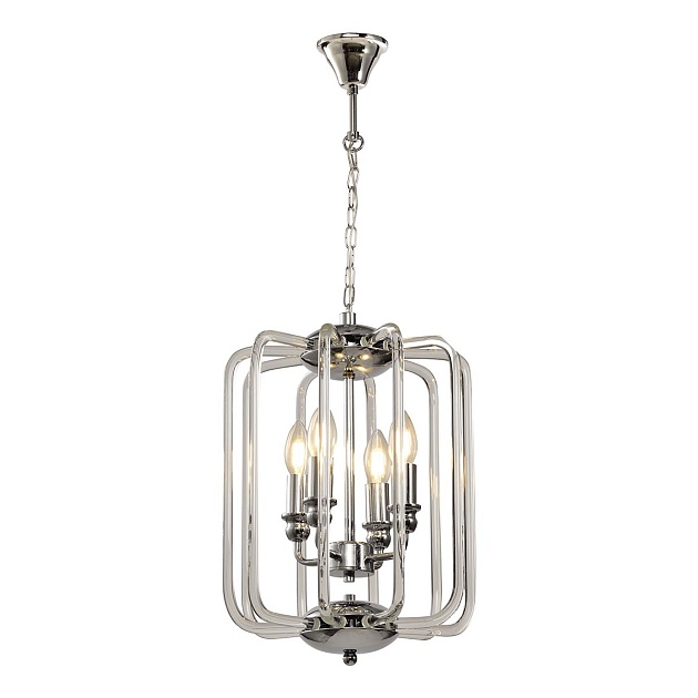 Подвесная люстра iLamp Mono P2481-4 CR Фото № 