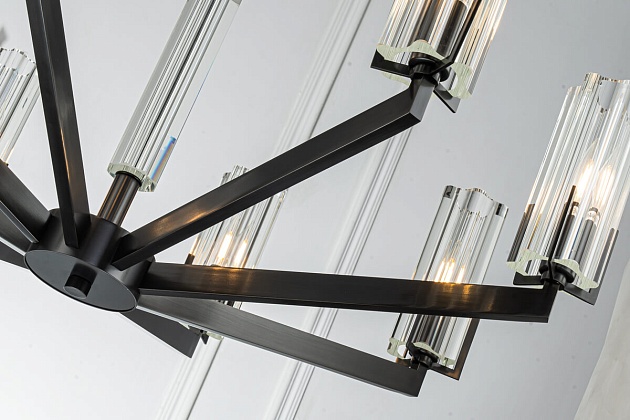 Подвесная люстра Belfast Malone 6035-8 BL CL изображение 4 Подвесная люстра Belfast Malone 6035-8 BL CL Фото № 4