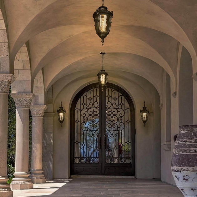 Уличный настенный светильник Loft IT Marbella 100002W Фото № 7