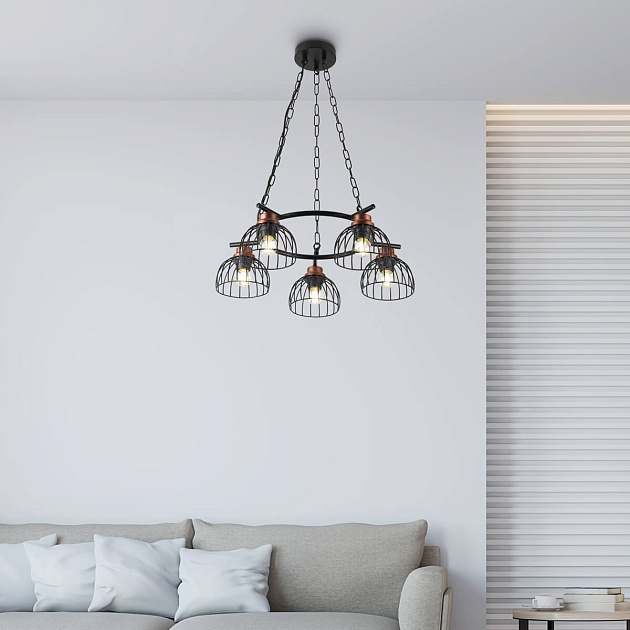 Подвесной светильник Rivoli Agerola 1018-206 Б0045285 Фото № 9