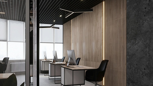 Подвесной светодиодный светильник Siled Trio-Star-Prof 7370452 Фото № 3