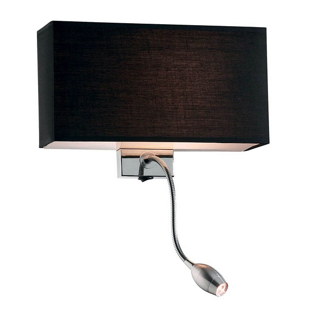 Настенный светильник Ideal Lux Hotel AP2 Nero 035956 Фото № 