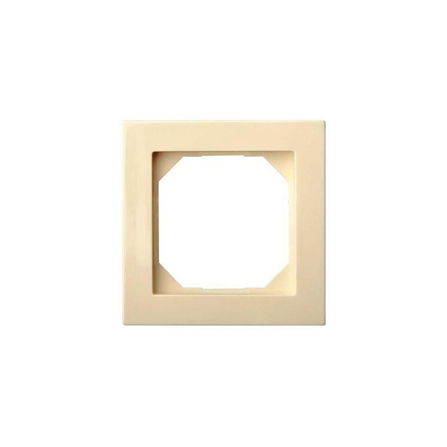 Рамка 1-постовая Liregus Epsilon бежевый 28-088 Фото № 