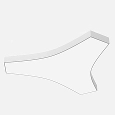 Потолочный светодиодный светильник Siled Unity 7372831