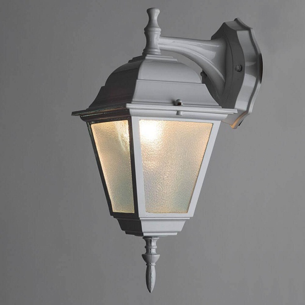Уличный настенный светильник Arte Lamp Bremen A1012AL-1WH Фото № 2