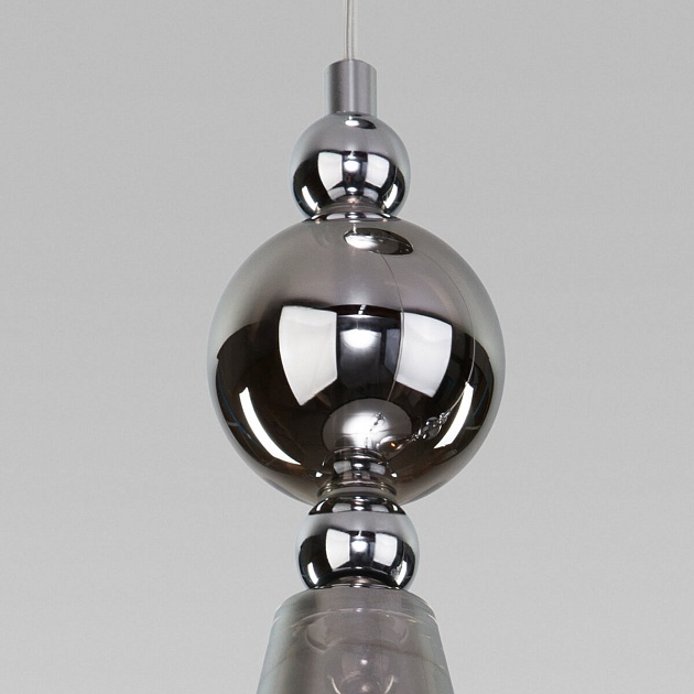 Подвесной светильник Eurosvet 50202/3 хром изображение 5 Подвесной светильник Eurosvet 50202/3 хром Фото № 5