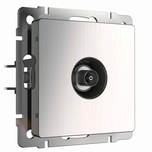 ТВ-розетка оконечная Werkel глянцевый никель W1183002 4690389158261 Фото № 