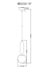 Подвесной светильник MyFar Pierre MR2232-1P 1