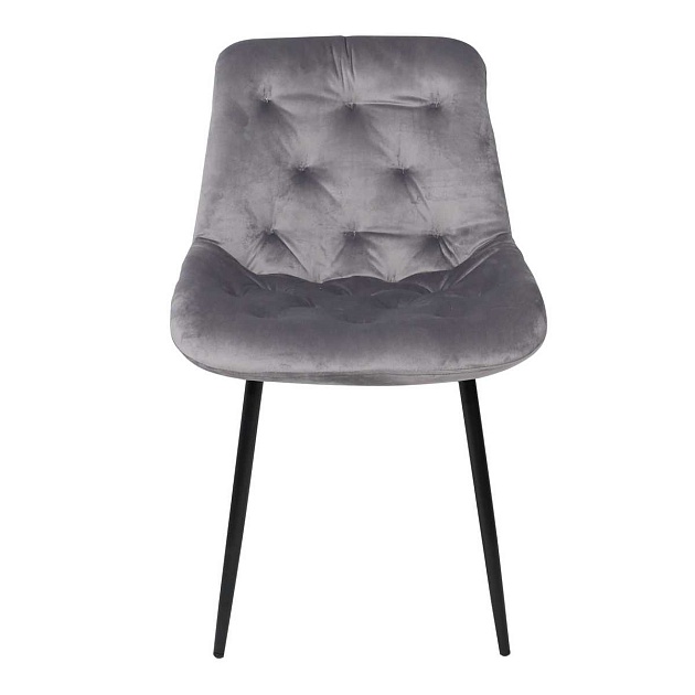 Кухонный стул AksHome Asrta светло-серый, велюр 70486 Фото № 11