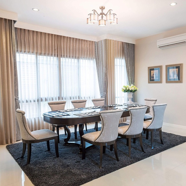 Потолочная люстра Eurosvet Ofelia 60070/5 сатин-никель Фото № 8