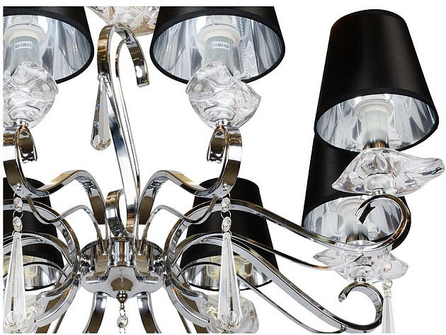 Подвесная люстра iLamp Stella RM1684/8CR изображение 2 Подвесная люстра iLamp Stella RM1684/8CR Фото № 2
