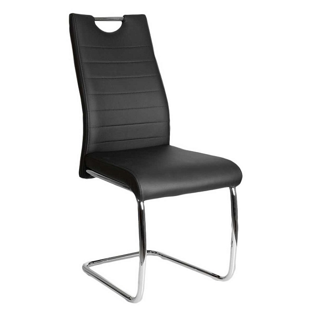 Кухонный стул AksHome Ava черный, экокожа 54533 изображение Кухонный стул AksHome Ava черный, экокожа 54533 Фото №