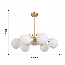 Подвесная люстра Arte Neapol71069 271069/6 GD 1