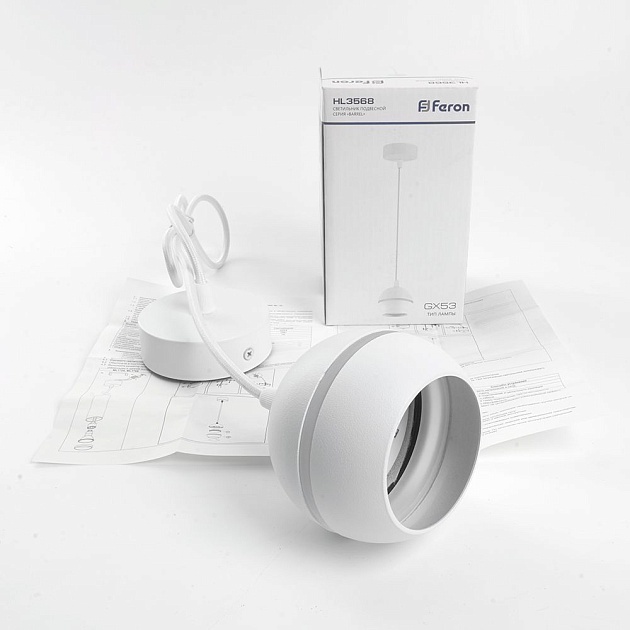 Подвесной светильник Feron Barrel levitation HL3568 48089 изображение 3 Подвесной светильник Feron Barrel levitation HL3568 48089 Фото № 3