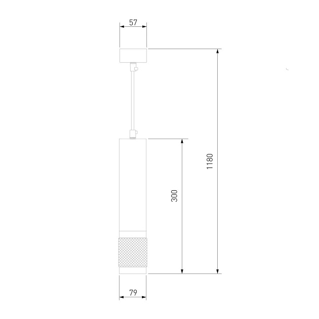 Подвесной светильник Eurosvet Tony DLN108 GU10 черный/золото Фото № 2