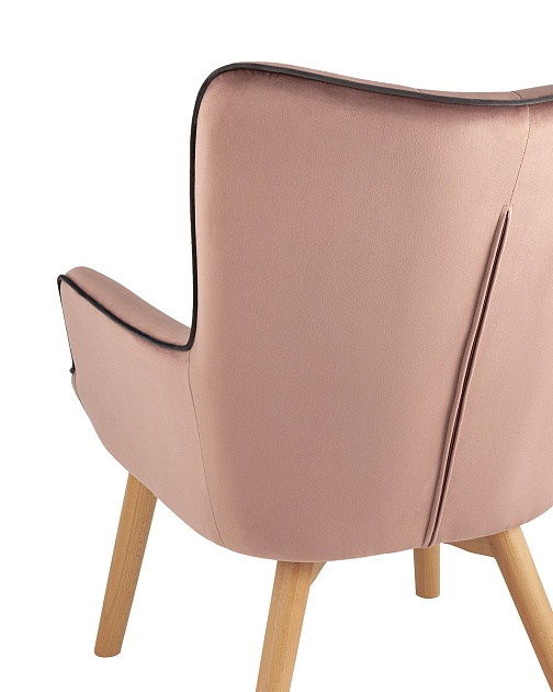 Кресло Stool Group Манго велюр розовый MANCO HLR-34 изображение 7 Кресло Stool Group Манго велюр розовый MANCO HLR-34 Фото № 7