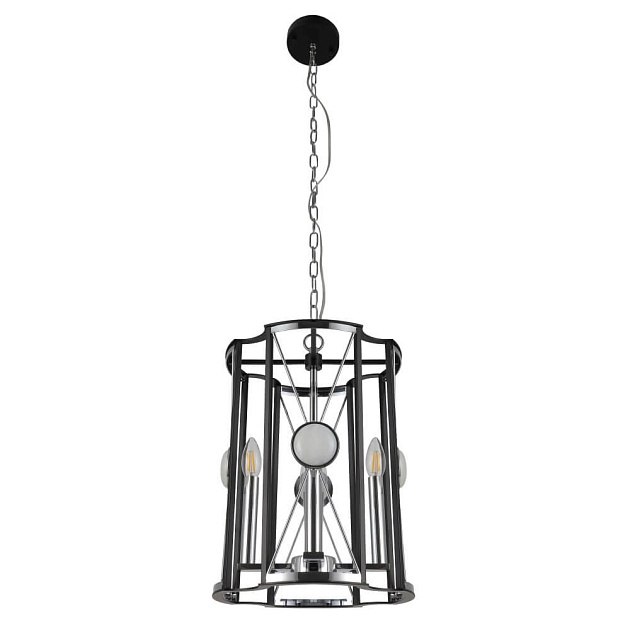 Подвесной светильник Crystal Lux Tandem SP4 D410 Chrome Фото № 