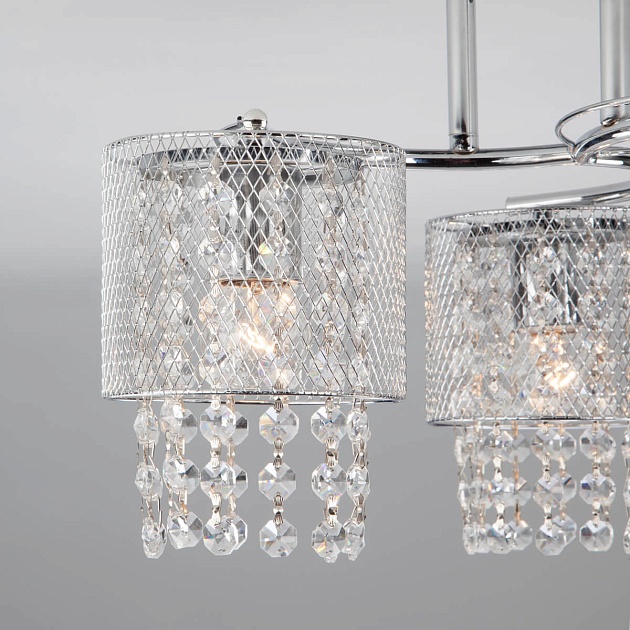 Потолочный светильник Eurosvet 30137/3 хром изображение 4 Потолочный светильник Eurosvet 30137/3 хром Фото № 4