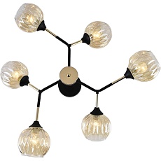 Потолочная люстра Reluce 01358-0.3-06 BK+FGD 3