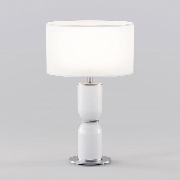 Настольная лампа Eurosvet Caprera 01153/1 никель изображение Настольная лампа Eurosvet Caprera 01153/1 никель Фото №