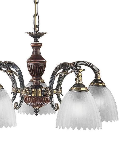 Подвесная люстра Reccagni Angelo L 3510/5 изображение 2 Подвесная люстра Reccagni Angelo L 3510/5 Фото № 2