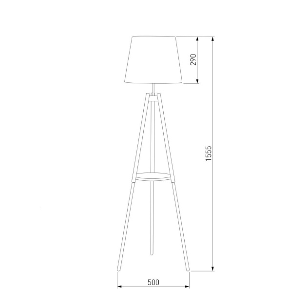 Торшер TK Lighting 1090 lozano 1 Фото № 2