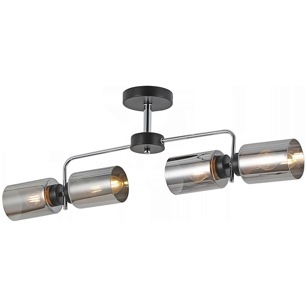 Потолочная люстра Illumico IL8249-4COU-79 BK CR Фото № 