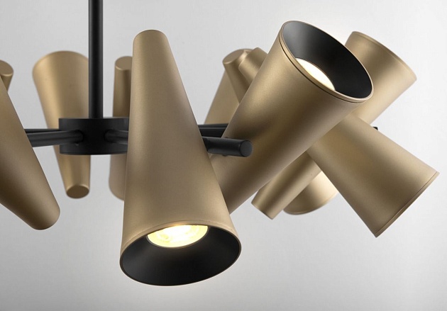 Подвесная люстра Maytoni Giro MOD095PL-14BS Фото № 3