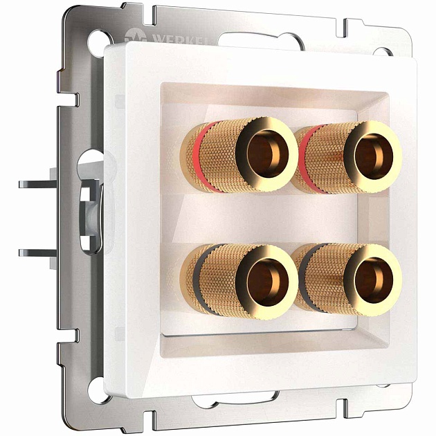 Акустическая розетка Werkel белая W1185001 4690389155536 изображение Акустическая розетка Werkel белая W1185001 4690389155536 Фото №