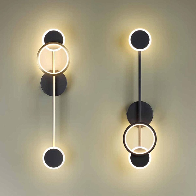 Настенный светодиодный светильник Odeon Light Midcent Denzel 4322/16WL Фото № 3