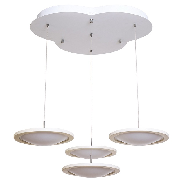 Подвесная светодиодная люстра Gerhort G61018/3WT Фото № 