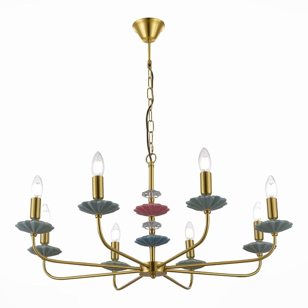 Подвесная люстра Evoluce Attic SLE1117-203-08 Фото № 