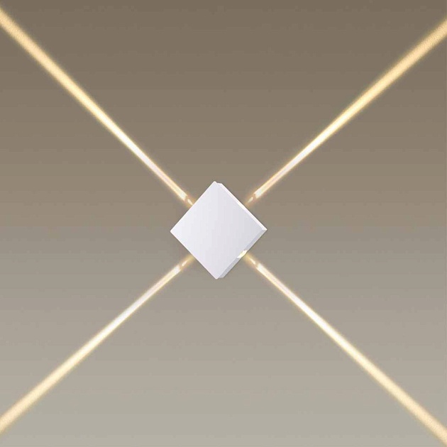 Настенный светодиодный светильник Odeon Light Hightech Vista 4258/8WL изображение 3 Настенный светодиодный светильник Odeon Light Hightech Vista 4258/8WL Фото № 3