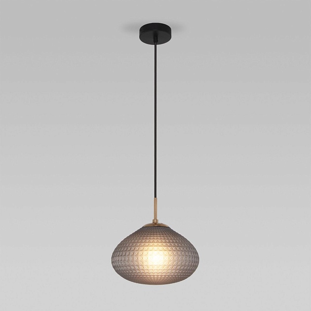 Подвесной светильник Eurosvet Gem 50263/1 серый Фото № 