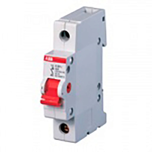 Рубильник 1пол. SHD201/50 рычаг крас. 2CDD271111R0050 изображение Рубильник 1пол. SHD201/50 рычаг крас. 2CDD271111R0050 Фото №