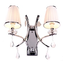 Бра Lumina Deco Glamour LDW 66247-2 WT+CHR 1