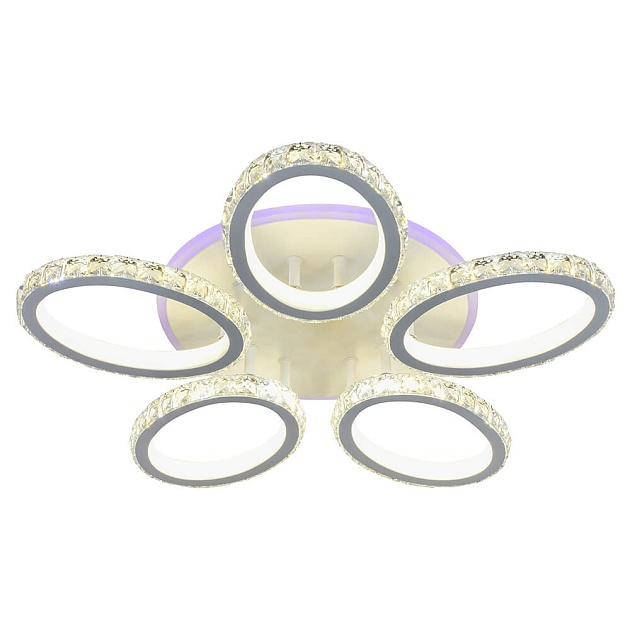 Потолочная светодиодная люстра Profit Light 8020/5 WHT изображение 3 Потолочная светодиодная люстра Profit Light 8020/5 WHT Фото № 3