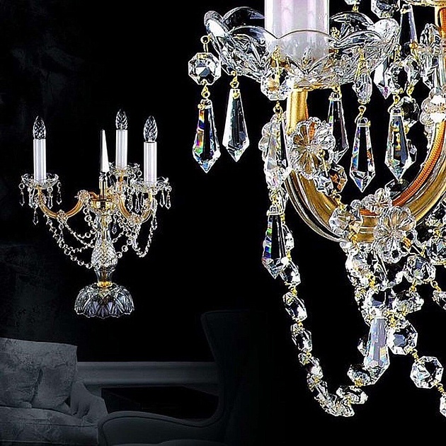 Настольная лампа Artglass Maria Terezia 15 CE изображение 3 Настольная лампа Artglass Maria Terezia 15 CE Фото № 3