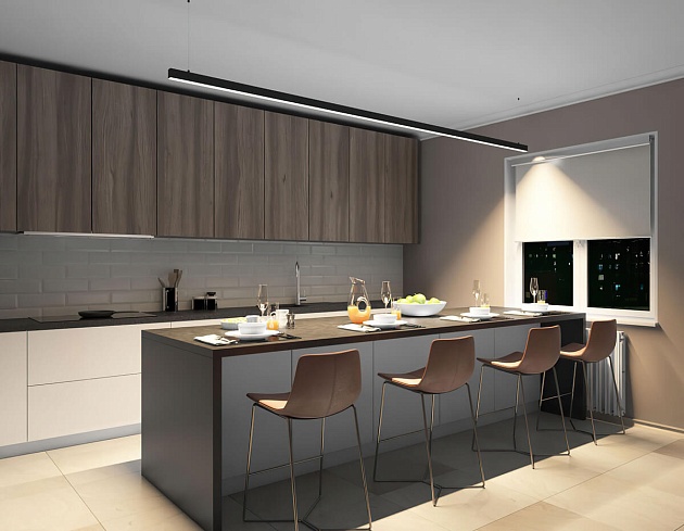 Подвесной светодиодный светильник Denkirs DK9304-BK изображение 5 Подвесной светодиодный светильник Denkirs DK9304-BK Фото № 5