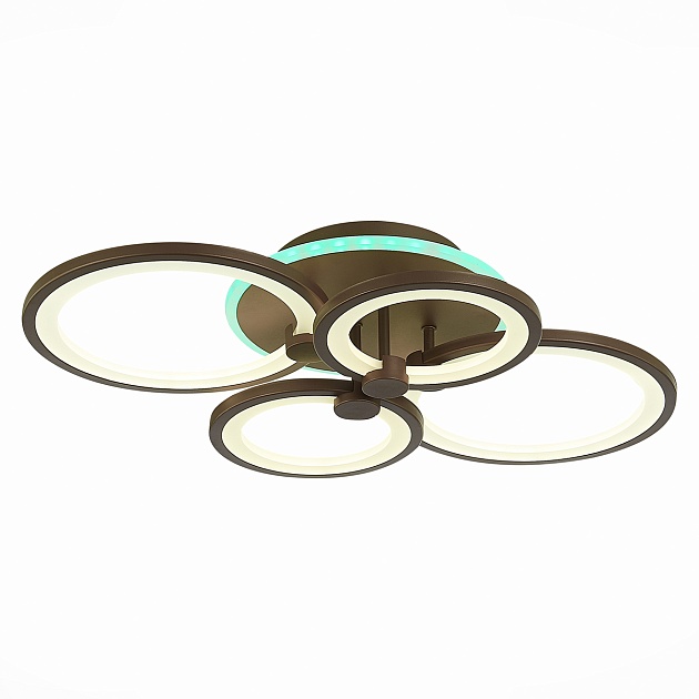 Потолочная светодиодная люстра Evoled Leto SLE200372-04RGB изображение 9 Потолочная светодиодная люстра Evoled Leto SLE200372-04RGB Фото № 9