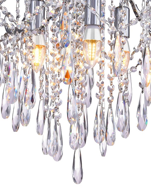 Потолочная люстра Natali Kovaltseva Gioconda 81431/4C Chrome Фото № 3