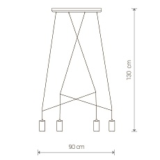 Подвесная люстра Nowodvorski Imbria 9191 1