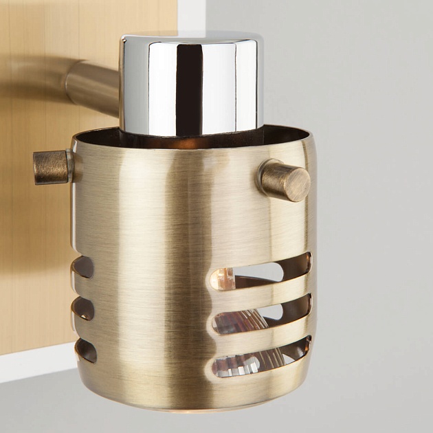 Спот Eurosvet 23463/1 хром/античная бронза Фото № 4