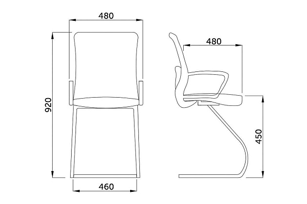 Офисный стул AksHome Alex черный, сетка 62963 Фото № 2