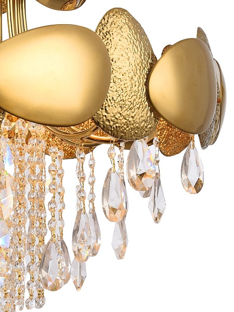Подвесная люстра Natali Kovaltseva Valencia 91009/8C Gold Фото № 3