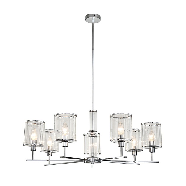 Подвесная люстра Indigo Dante 13022/7R Chrome V000412 изображение Подвесная люстра Indigo Dante 13022/7R Chrome V000412 Фото №